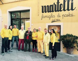 Martelli: visita al pastificio di Lari